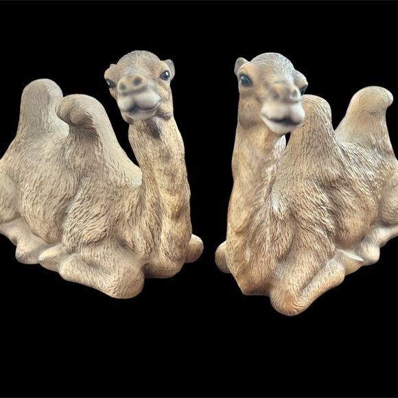 Vintage Global Art Camels New Original Set Showcase Stored Stamped Perfect - Picture 2 of 8